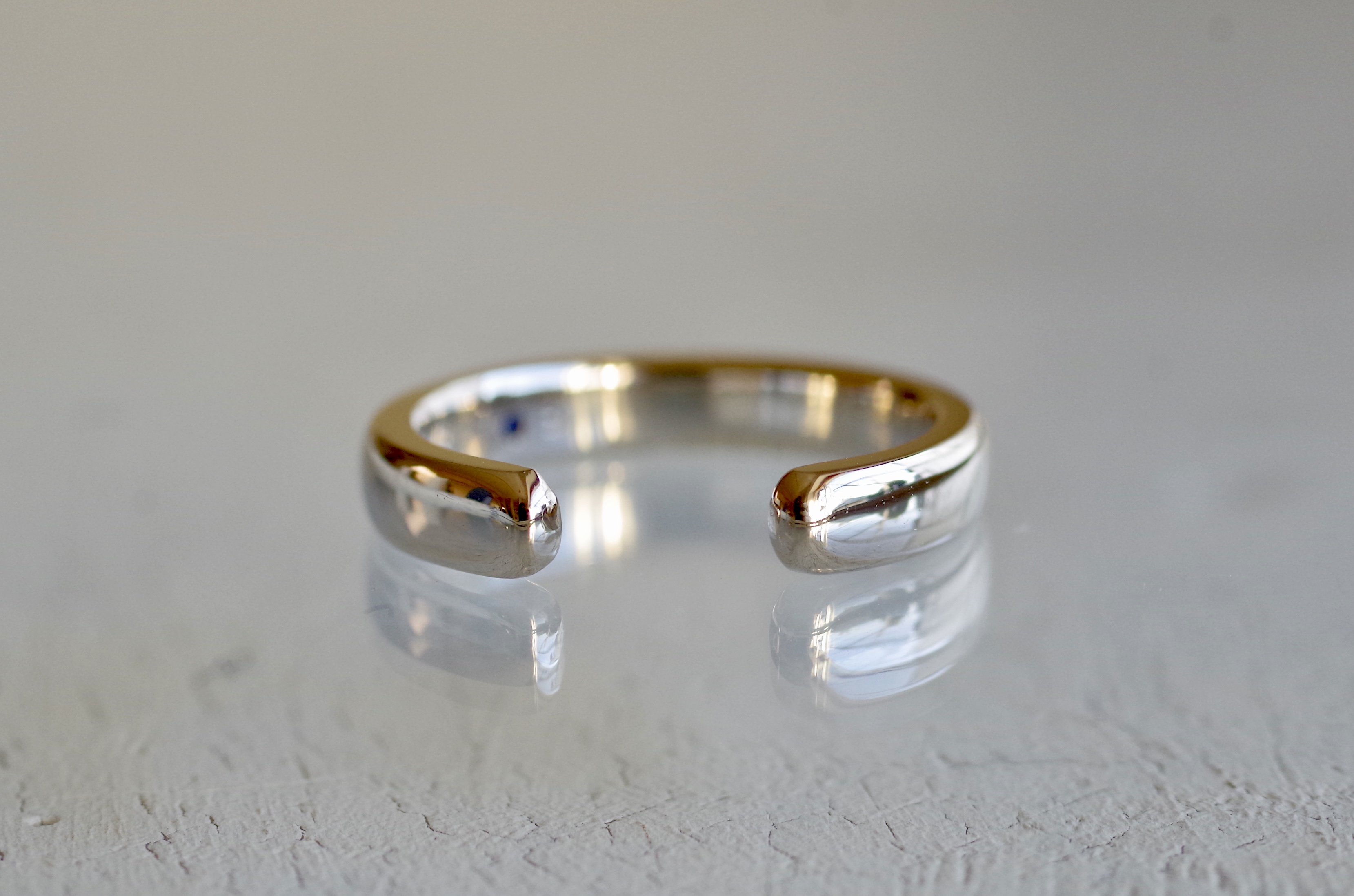 C型の結婚指輪