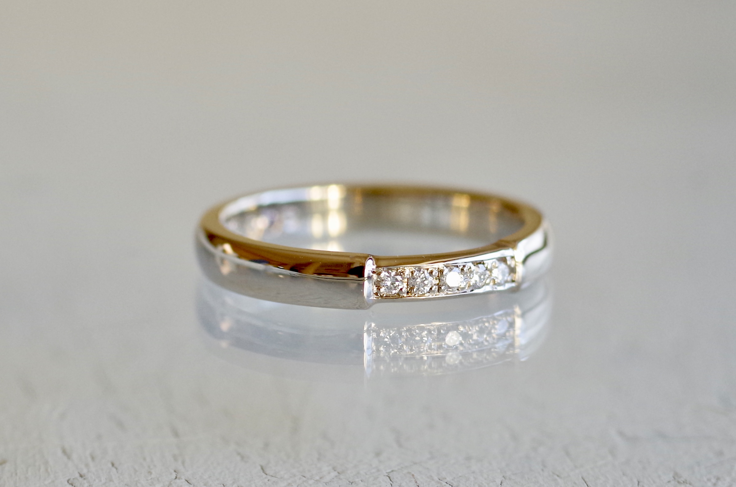 C型の結婚指輪