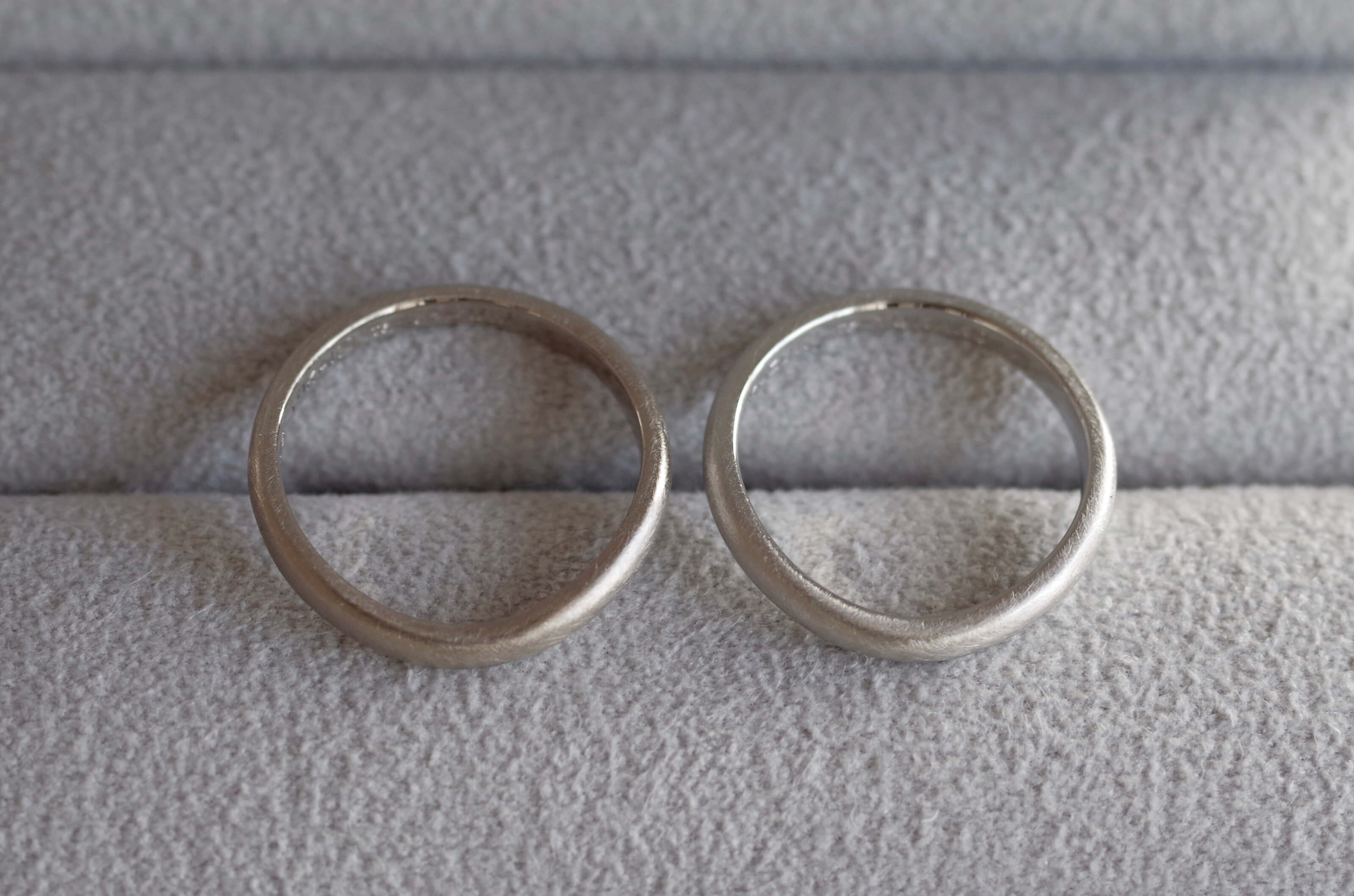結婚指輪 オーダーメイド プラチナ K18ホワイトゴールド