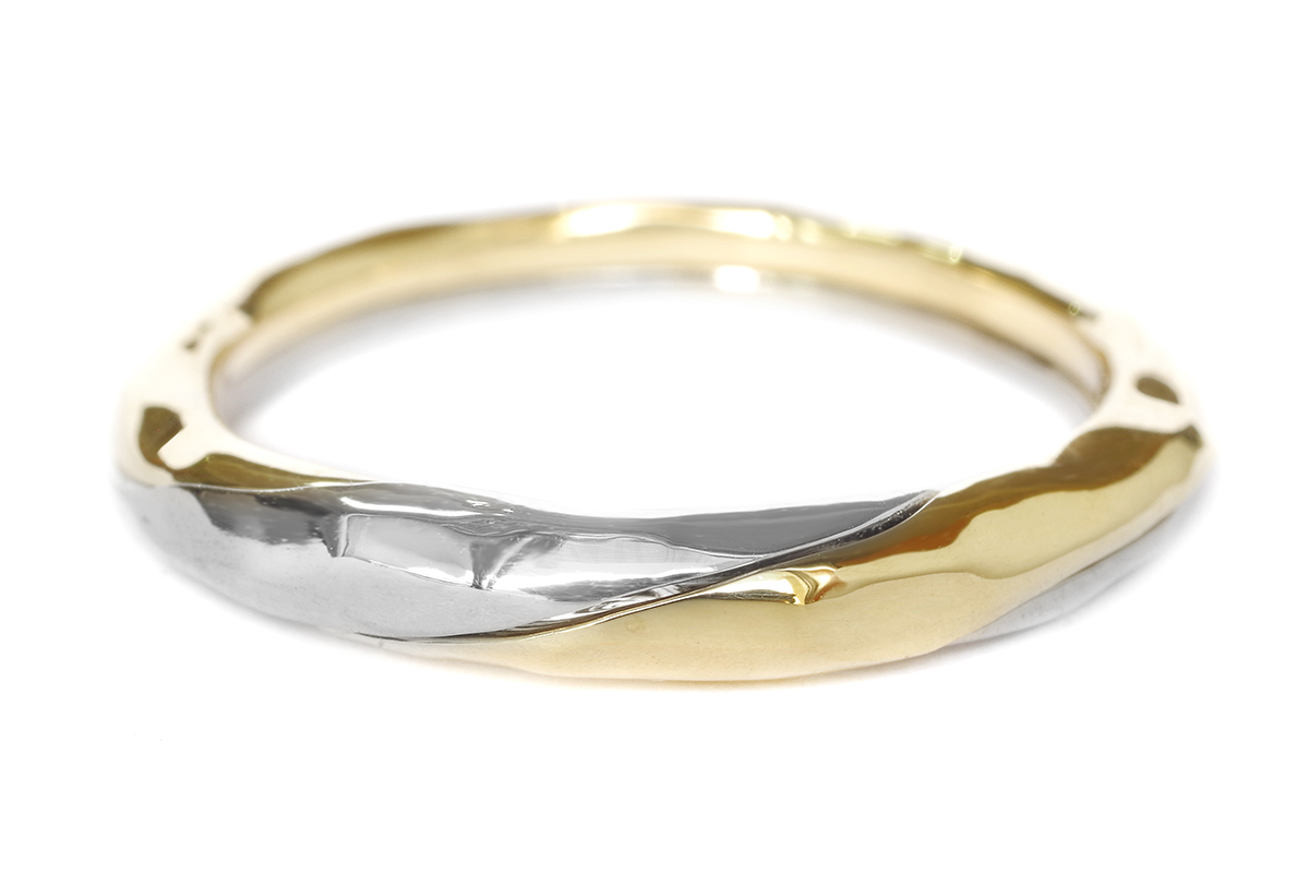 結婚指輪　オーダーメイド　ギメルリング　コンビネーション