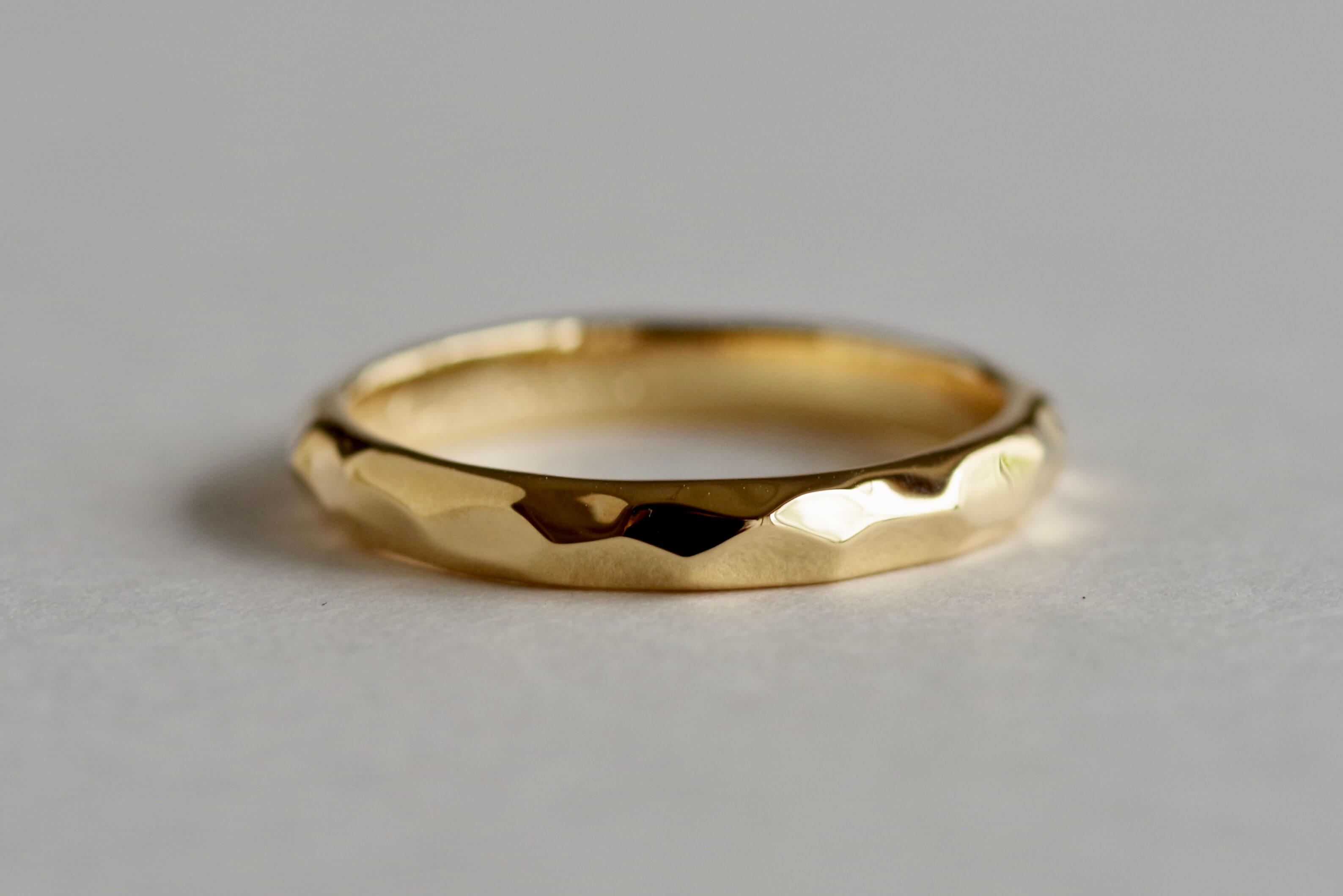 結婚指輪　オーダーメイド　ゴールド