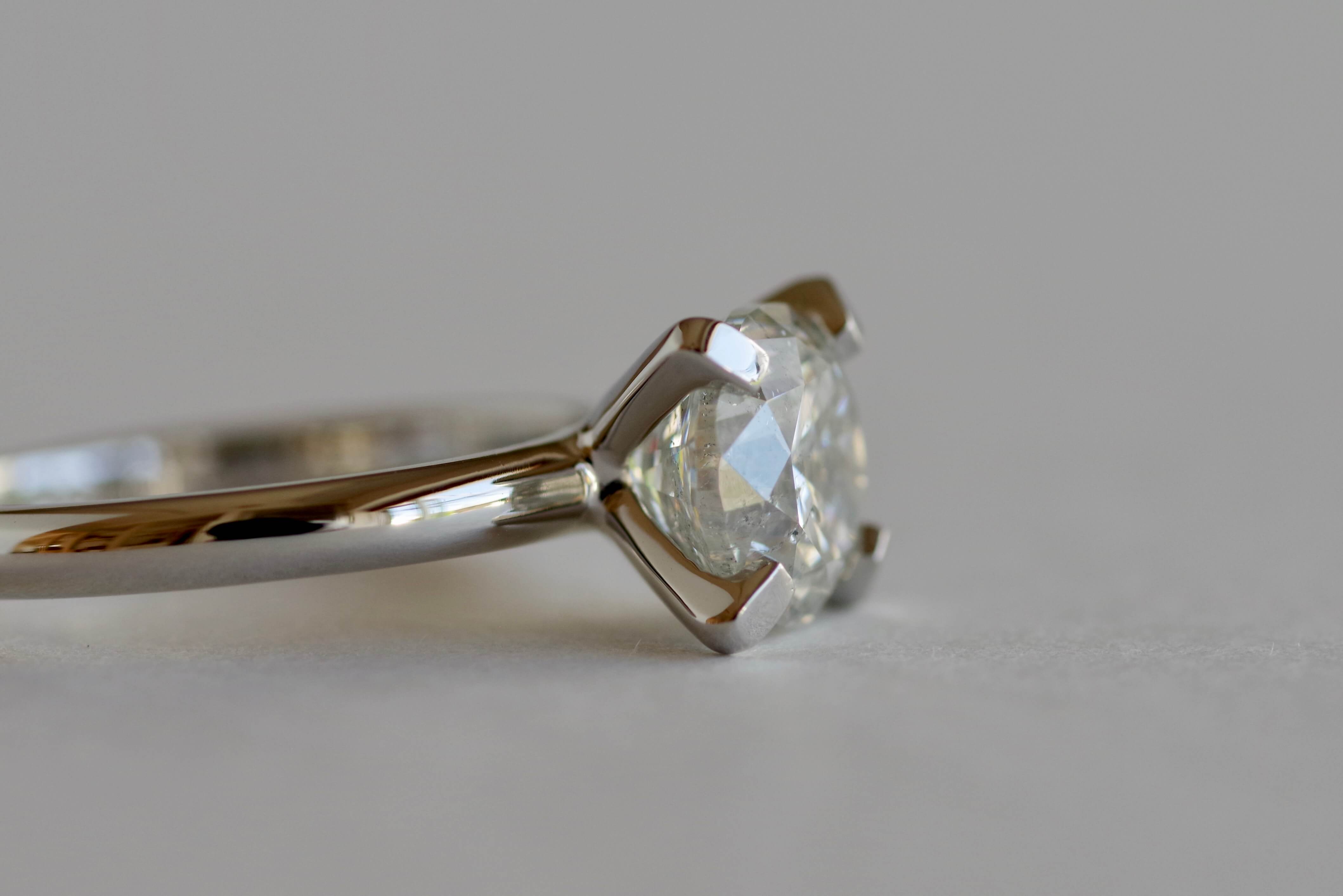 婚約指輪　オーダーメイド ダイヤモンド