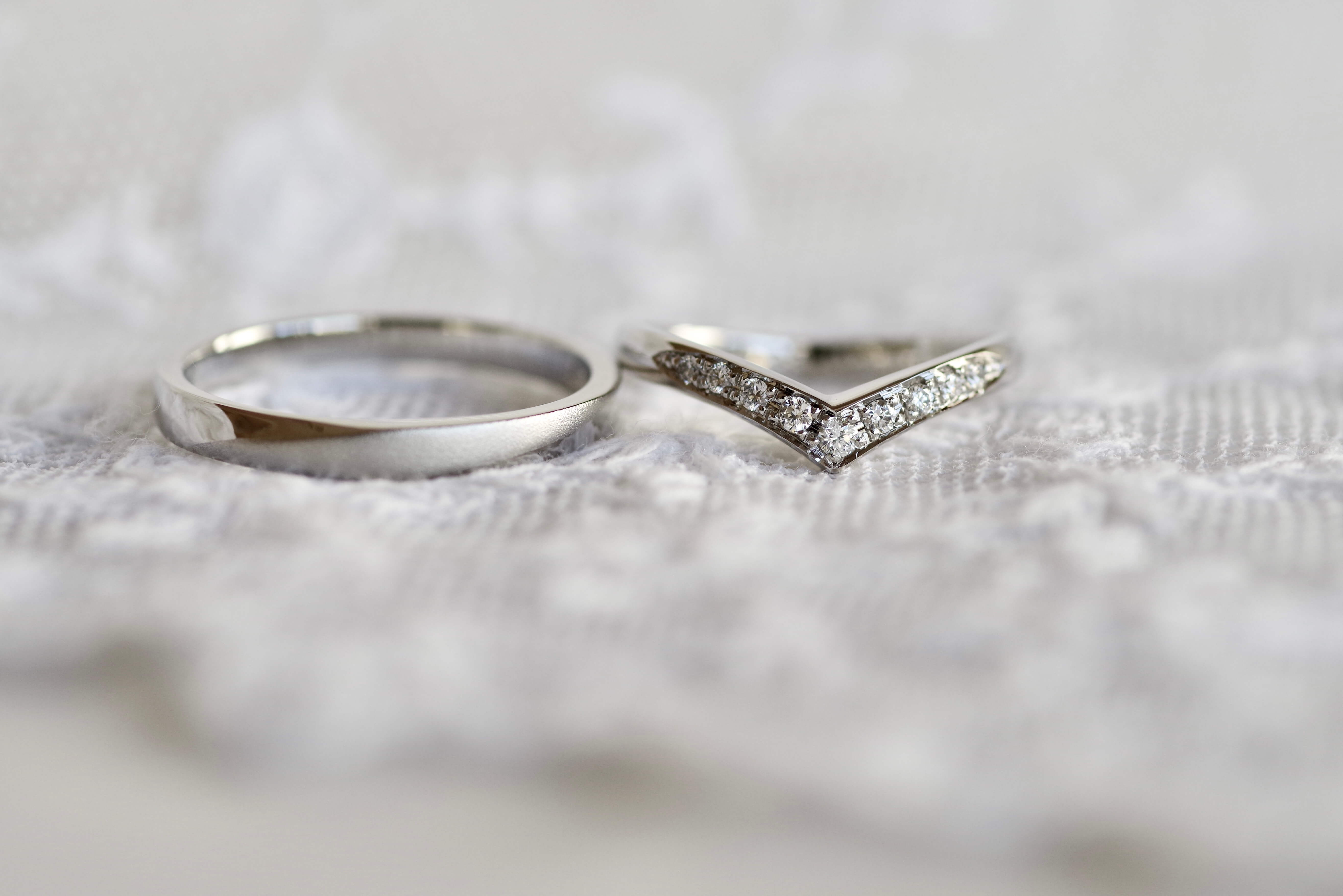 結婚指輪　オーダーメイド プラチナ