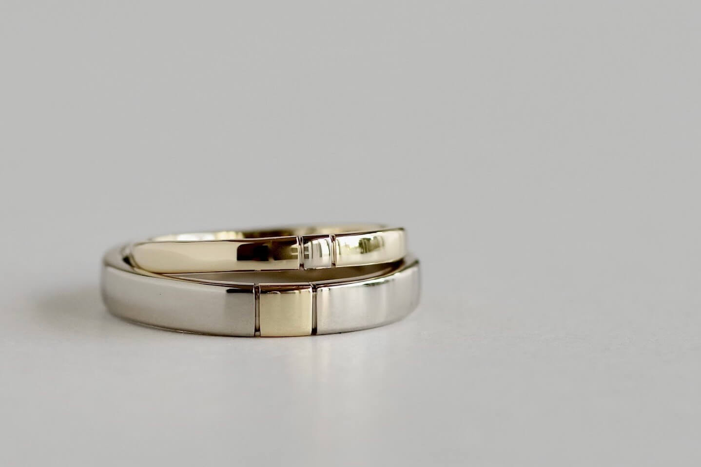 結婚指輪のオーダーメイド　表面加工の種類　鏡面加工　ミラー加工