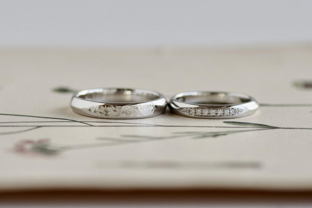 シノギと剣腕の結婚指輪
