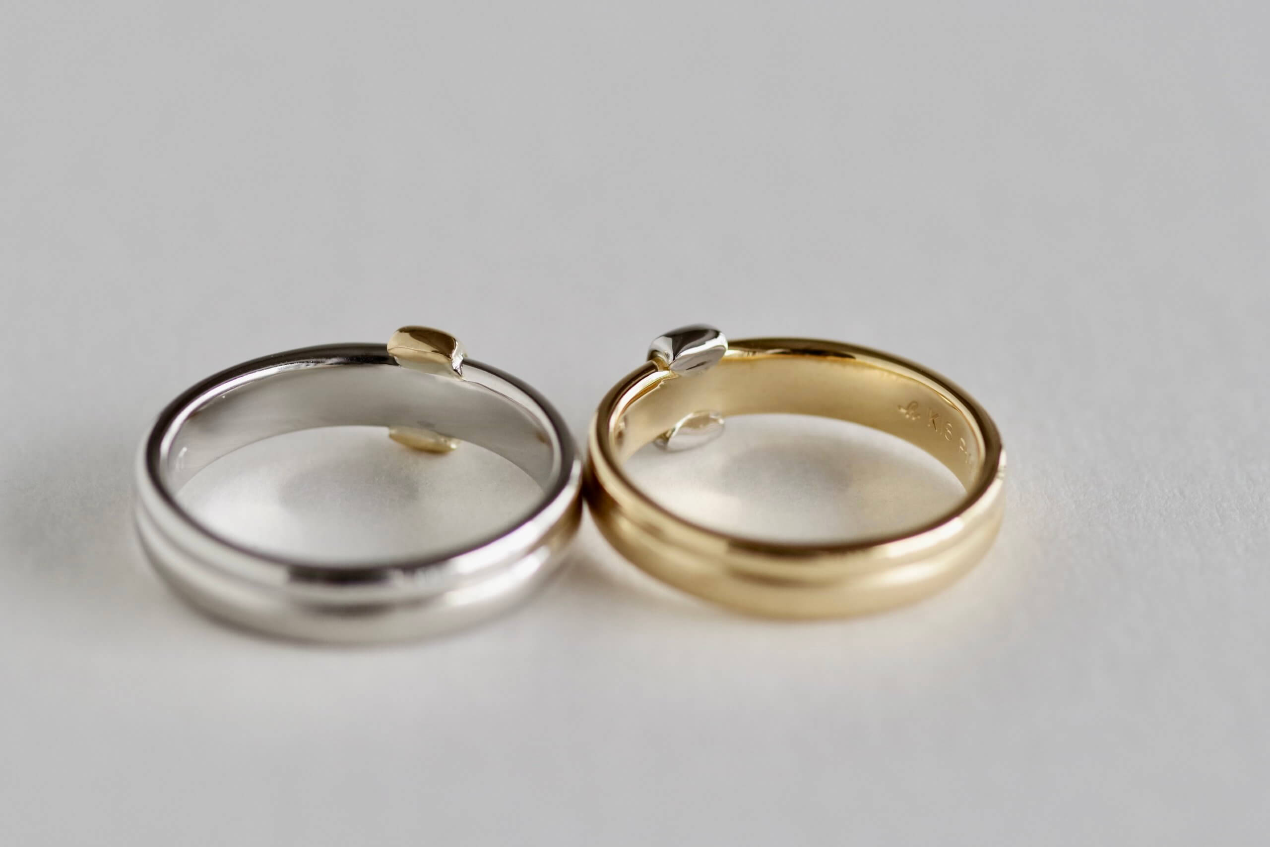 結婚指輪　オーダーメイド ２連
