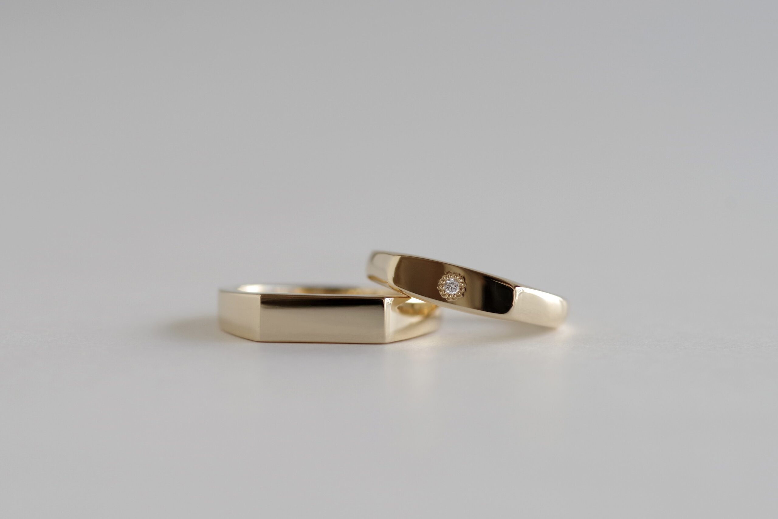 結婚指輪　オーダーメイド　シグネットリング