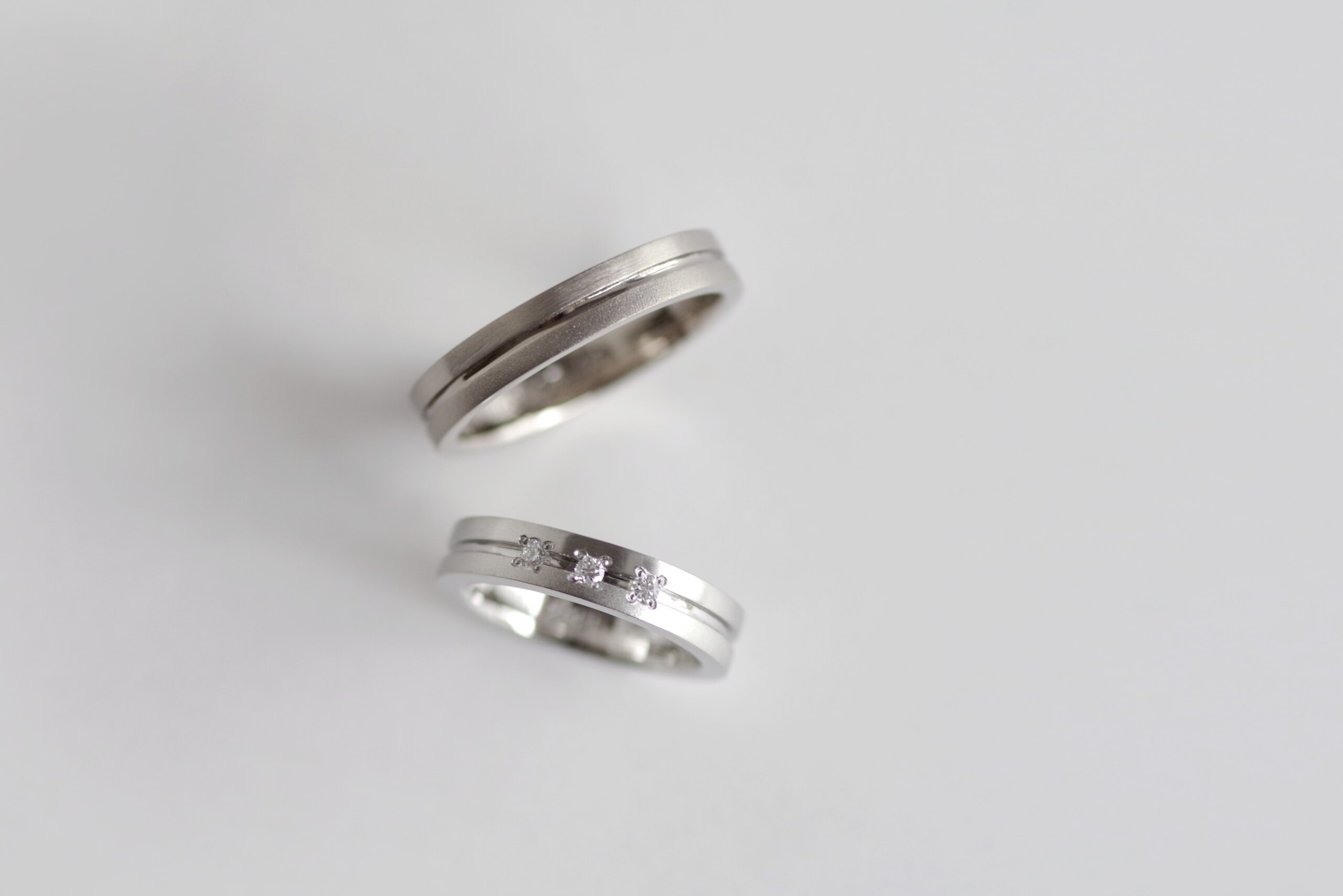 結婚指輪 オーダーメイド 幾何学