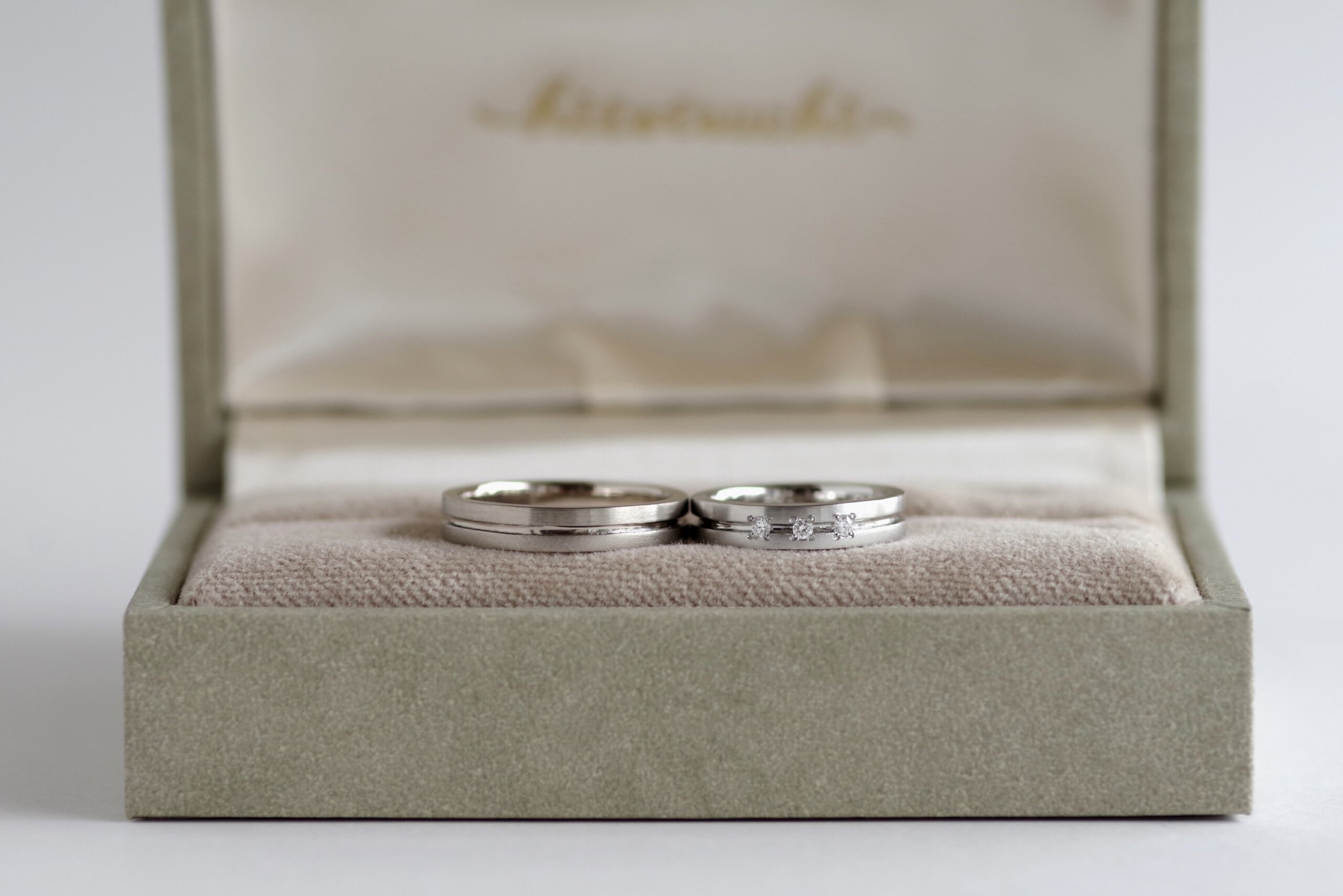 結婚指輪 オーダーメイド 幾何学