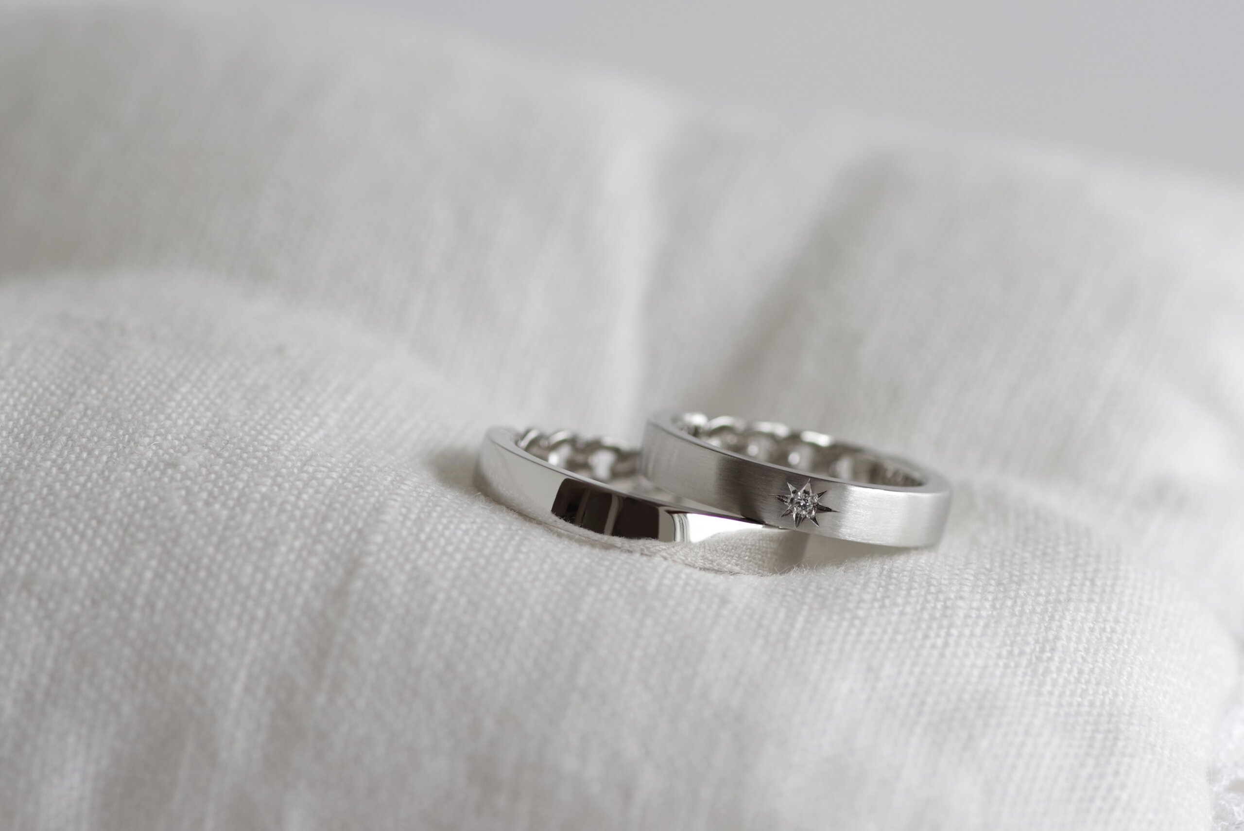 結婚指輪　オーダーメイド　チェーン