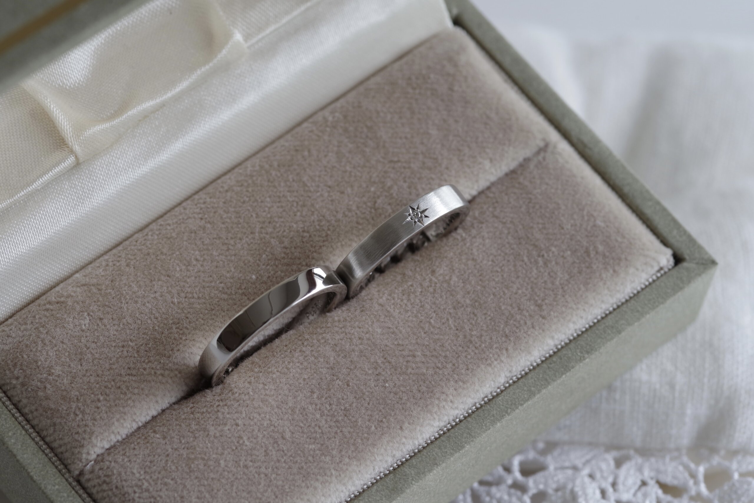 結婚指輪　オーダーメイド　チェーン