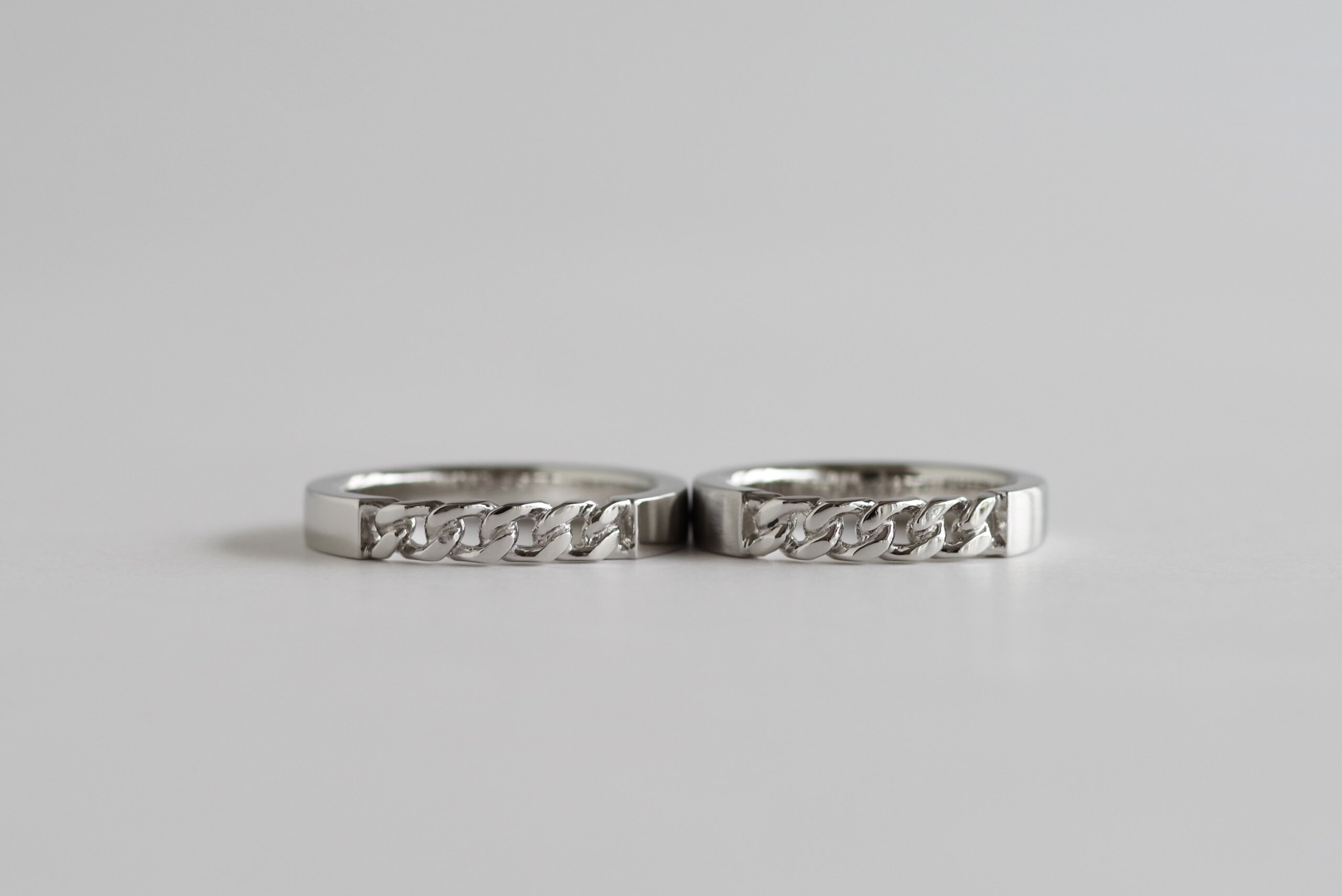 結婚指輪　オーダーメイド　チェーン