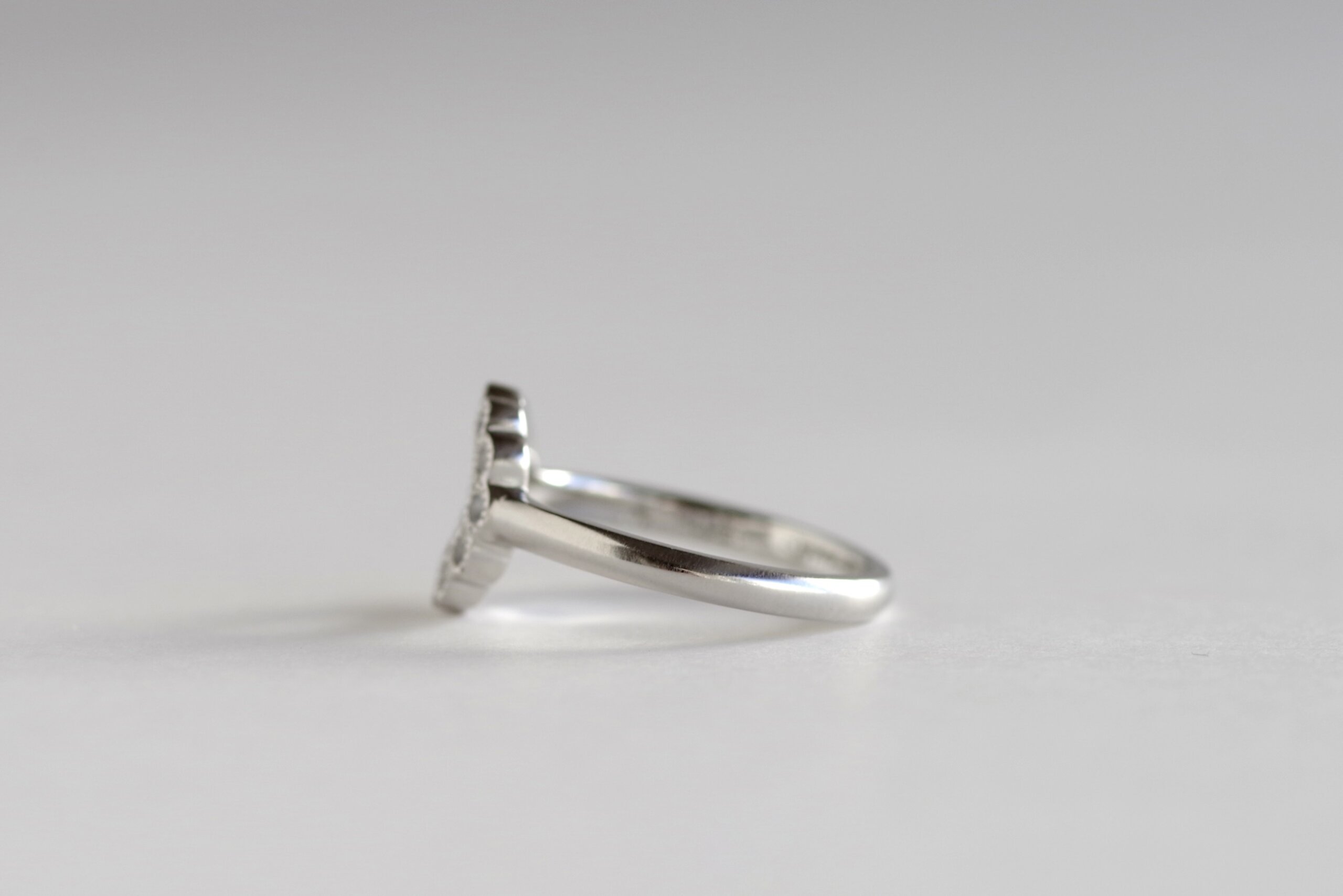 ママリング　オーダーメイド　ムーンストーン