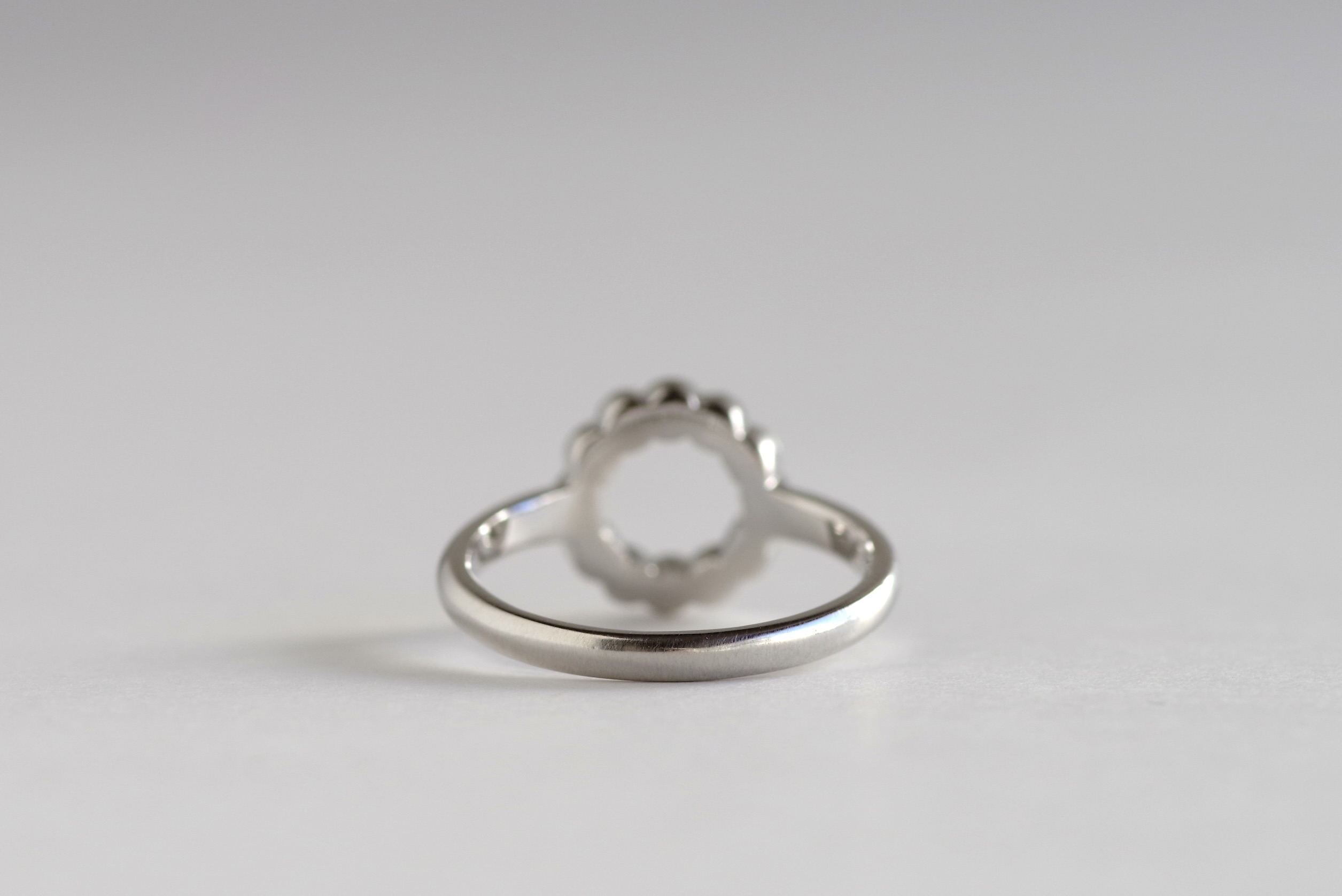 ママリング　オーダーメイド　ムーンストーン