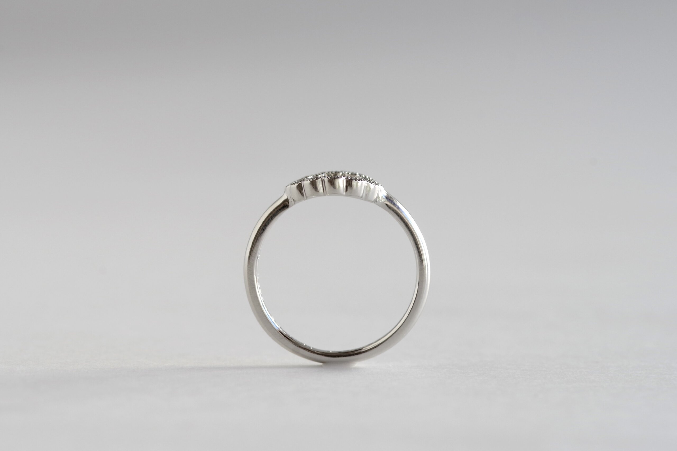 ママリング　オーダーメイド　ムーンストーン