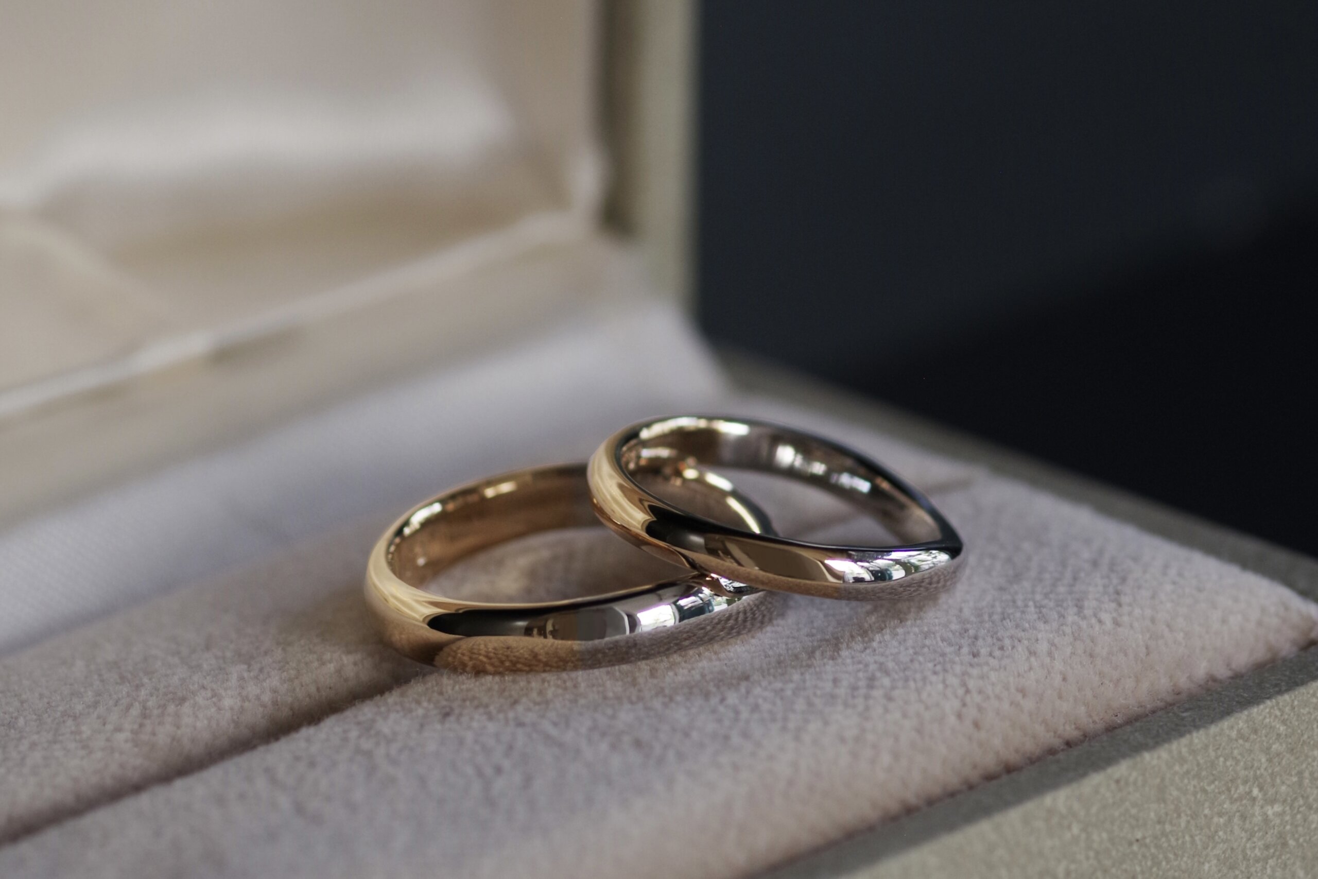 結婚指輪　オーダーメイド　コンビネーション