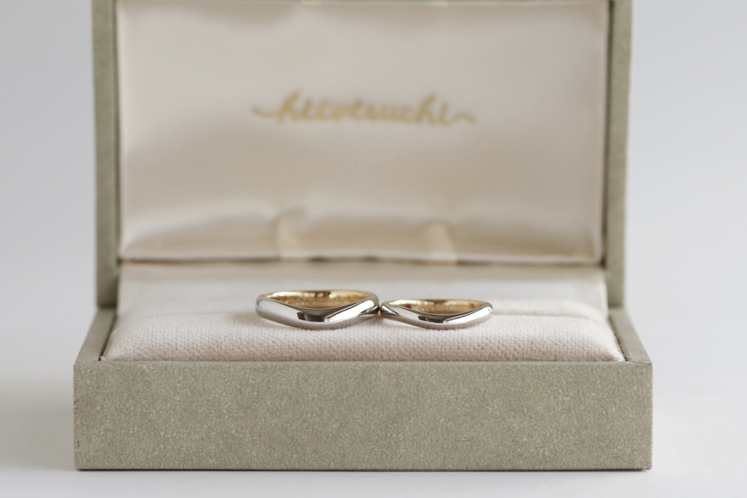 結婚指輪　オーダーメイド　コンビネーション