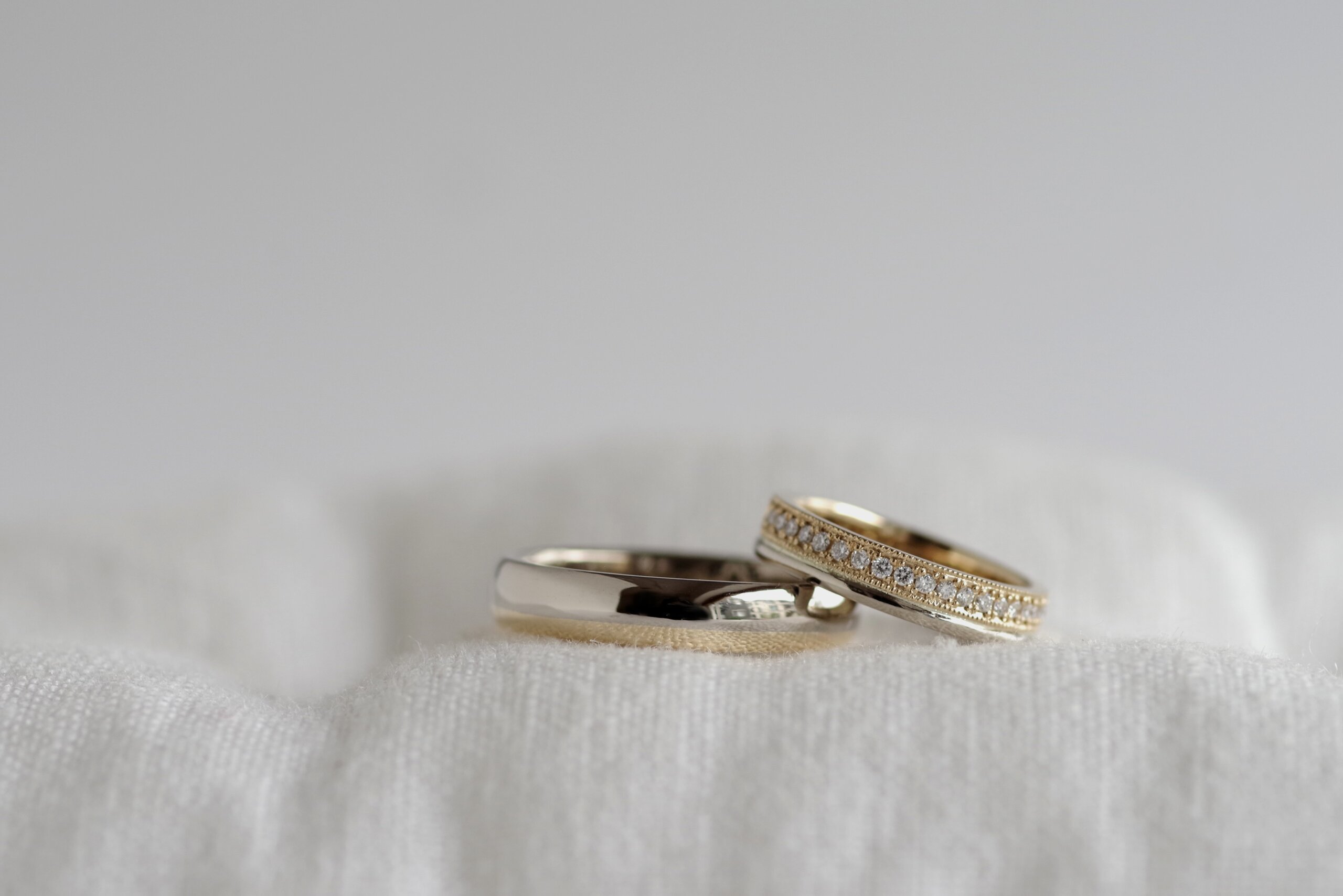 結婚指輪　オーダーメイド コンビネーション