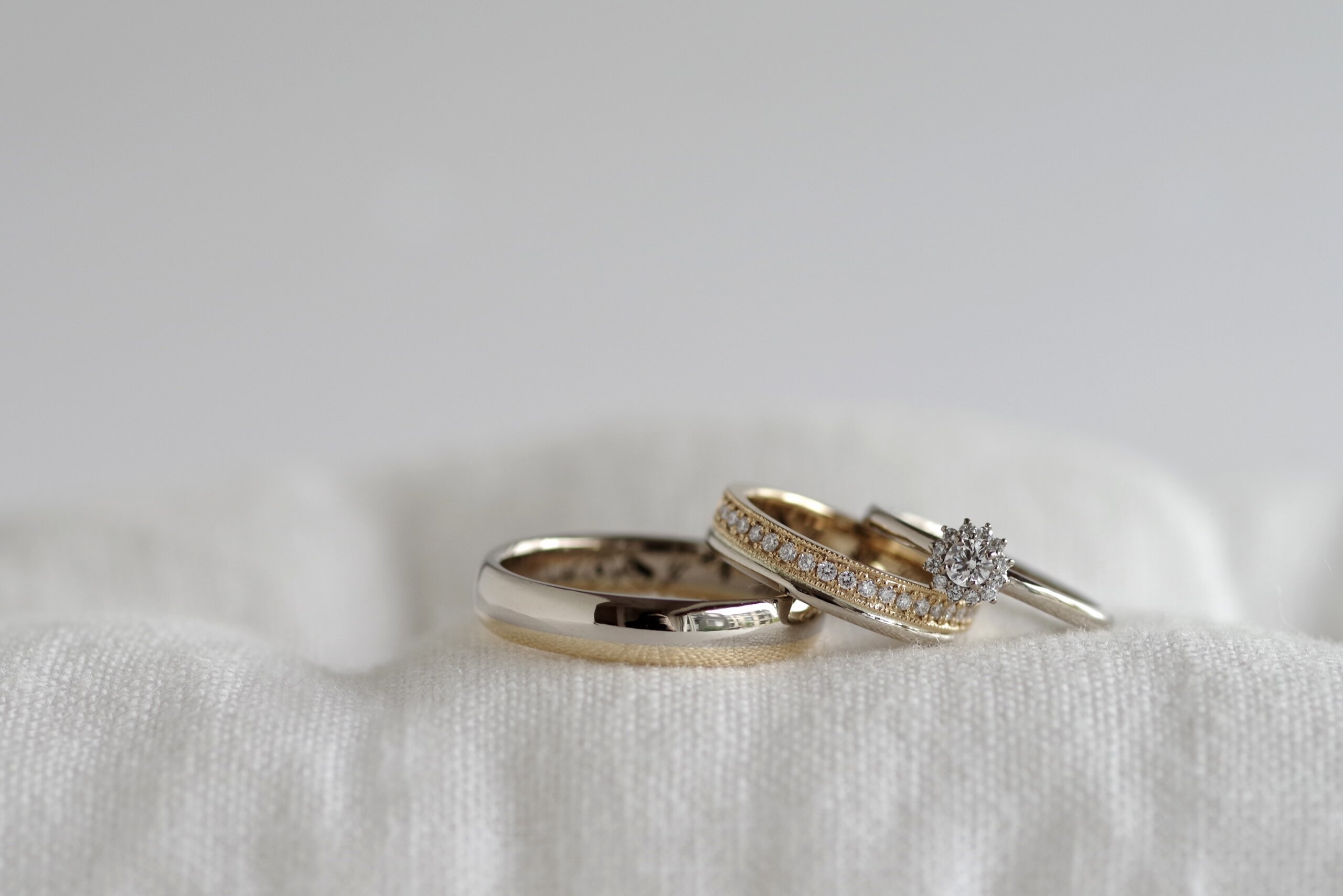 結婚指輪　オーダーメイド コンビネーション